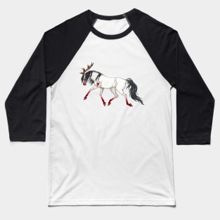 Halloween Unicorn Baseball T-Shirt